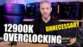 Overclocking the 12900k is pointless and dangerous Heat and Voltage testing [upl. by Elyod]