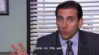 Michael Scott explains Wikipedia to students [upl. by Leander601]