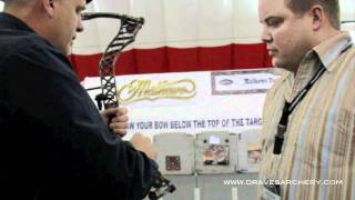 Mathews Z7 Xtreme vs HeliM with Joel Maxfield amp Draves Archery at the 2012 Mathews Trade Show [upl. by Lovel]