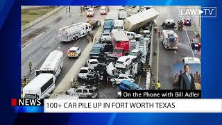 Fort Worth Pile up Accident  Fort Worth Car Accident Lawyer  Jim Adler amp Associates [upl. by Akered]