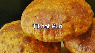 तिखट पुरी  Tikhat Puri by madhurasrecipe  Crispy Tea Time Snack  Masala Puri [upl. by Aseram]