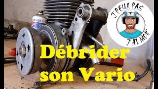 Débrider  Alléger son variateur de Peugeot 103 [upl. by Magdalene]