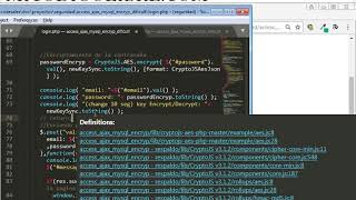 AES ENCRYPT  DECRYPT Key dynamic JS AND PHP  USER ACCESS [upl. by Tess]