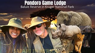 Safari in Africa at the Pondoro Game Lodge Balule Reserve in Kruger National Park [upl. by Tower]