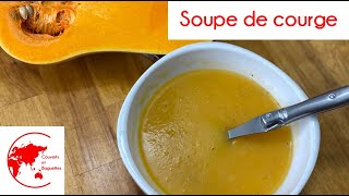 Soupe de courge cacahuète  Couverts et Baguettes [upl. by Aiclef4]