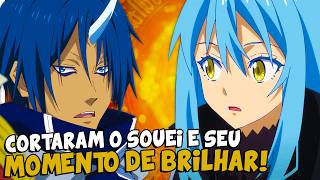 O RIMURU FOI DESAFIADO E O ANIME CORTOU ISSO  TENSEI SHITARA SLIME DATTA KEN [upl. by Walford]