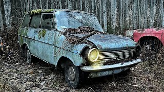 JUNKYARD RESCUE 1965 OPEL Driven out of its Grave [upl. by Gus]