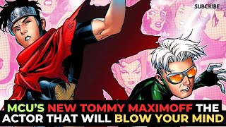 MCU’s New Tommy Maximoff The Actor That Will Shock Everyone Scarlet Witchs Other Son [upl. by Halil135]