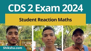 CDS 2 Exam Analysis 2024 amp Student Reaction Shift 2 [upl. by Durham]