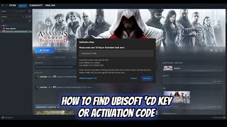 How to find Ubisoft CD Key or Activation Code 2024 [upl. by Htenaj]