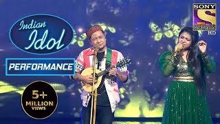 quotTujhe Dekha Toquot पे समां बाँध दिया Pawandeep amp Arunita ने  Indian Idol Season 12 [upl. by Marji]