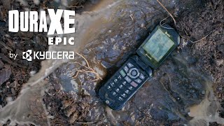 Kyocera DuraXE Epic on ATampTFirstNet Ready – AllTerrain Tough Compact and Customizable Flip Phone [upl. by Atews747]