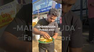 Madinaguda famous pooriTEKMAL CHINNA OFFICIAL SHORTSFOOD VLOG [upl. by Eenafets]