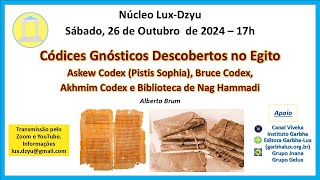 Códices Gnósticos Descobertos no Egito  Askew Codex Bruce Codex Akhmim Codex e Nag Hammadi [upl. by Assili]