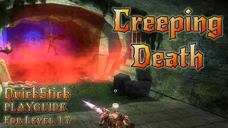 DDO  Creeping Death  Solo Walkthrough amp QuickStick PlayGuide [upl. by Ahserb35]