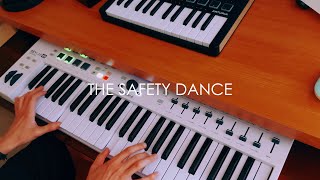 Men Without Hats  The Safety Dance Cover  Keylab 49 [upl. by Nawuj496]