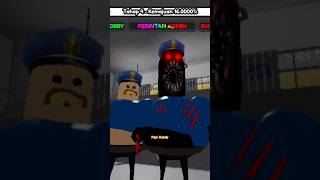 BARRY EXE VS POLISI BARRY roblox shorts [upl. by Liana655]