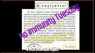 No Immunity Tuesday Special with Emptywheel Nicole Sandler Show for Tue 2624 [upl. by Jahdiel528]