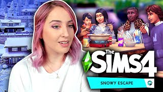 The Sims 4 Snowy Escape Review [upl. by Akcired958]