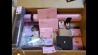 BTS Unboxing Magic Shop Japan Fanmeeting Merch Part 1 BTS Ring Photocards Posters etc [upl. by Rachele553]