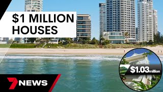 Median house price passes 1 million on Gold Coast  7 News Australia [upl. by Jenkel806]