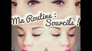 ROUTINE   Comment maquiller ses sourcils  Update [upl. by Haynes]