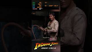 Indiana Jones and the Great Circle  RTX 4060 8GB 1080P Ultra Settings shorts rtx rtx4060 nvidia [upl. by Kotick]