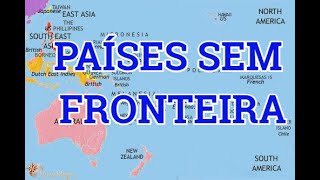 PAÍSES SEM FRONTEIRAS TERRESTRES  EF08GE19  ENSINO FUNDAMENTAL [upl. by Aihsi]