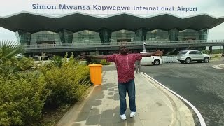 Simon Mwansa Kapwepwe international Airport Tour In NdolaFtCK tutorials technology studies [upl. by Nyluqcaj]