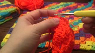 Decrease C2C Corner to Corner Blanket Crochet [upl. by Nadean561]