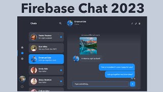 Firebase Realtime Chat  Build and deploy with Firebase NextJS and Chat Engine Best UI 🤩 [upl. by Ahsaele]