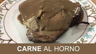 Carne al Horno Roast Beef con Salsa [upl. by Novyaj633]