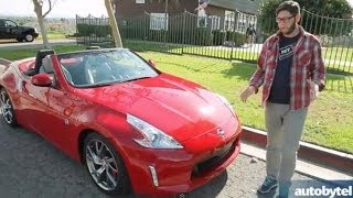 2014 Nissan 370Z Touring Roadster Test Drive Video Review [upl. by Ecydnak]