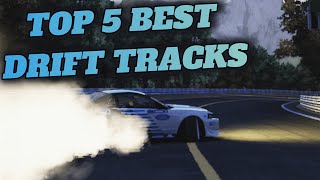 Top 5 Best Drift Tracks In Assetto Corsa 2024 [upl. by Nnaira684]