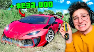 RUBO le SUPERCAR ABBANDONATE su GTA 5 da 1 a 1000000 [upl. by Wurst560]