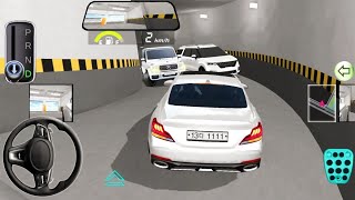 New White Mercedes G63 For Parking  3d Driving Class android game  Car Game gameplay cargame [upl. by Alleoj]