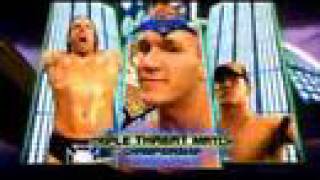 Wrestlemania triple threat John Cena vs HHH vs Randy promo [upl. by Dorry]