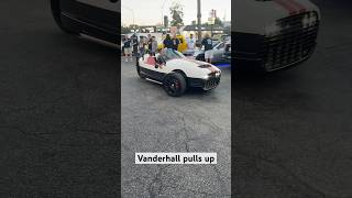 Vanderhall pulls up to carshow 💯 vanderhall automobile carshow [upl. by Filomena]