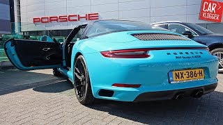 INSIDE the NEW Porsche 911 GTS Targa 2017  Interior Exterior DETAILS w REVS [upl. by Larena172]