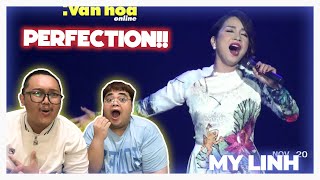 Trên đỉnh Phù Vân  Mỹ Linh  Master of Symphony REACTION [upl. by Giah321]