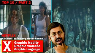 10 Extremely Graphics Netflix Movies Part 2 Hindi Dubbed [upl. by Llerryt]