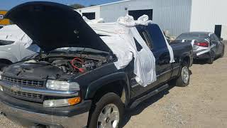 BN0441 2002 CHEVY SILVERADO 1500 53L LM7 LS ENGINE PULLOUT OKAUTOPARTSMS [upl. by Yarahs727]