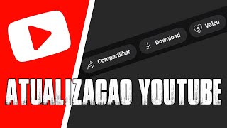 NOVA ATUALIZAÃ‡ÃƒO DO YOUTUBE PELO PC  Vejas as Novidades  2022 [upl. by Imiaj189]