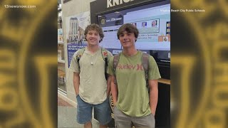 Two Virginia Beach teenagers save a mans life in Sandbridge [upl. by Ennaitak16]