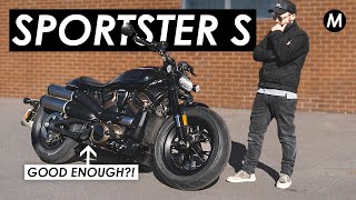 2022 HarleyDavidson Sportster S First Ride Review Is It Good Enough [upl. by Rosati]