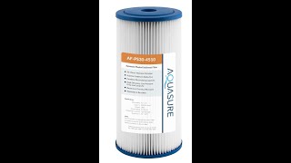 AQUASURE Harmony Series 64K Grains Water Softener Filter Replacement [upl. by Gere]