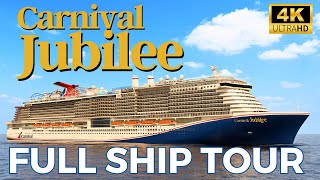 Complete Carnival Jubilee Ship Tour and Walkthrough in 4K [upl. by Artenak]