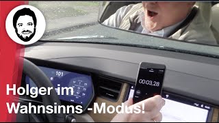 Holger ballert neues Model S Raven in den Wahnsinns Modus  Abholung Tesla Model S Performance [upl. by Enneiluj]