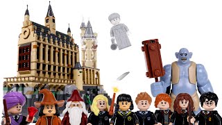 LEGO 76435 Hogwarts Great Hall  Most Detailed Ever [upl. by Eiramanitsirhc246]