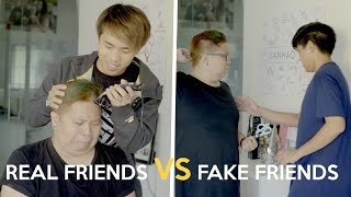 REAL FRIENDS VS FAKE FRIENDS [upl. by Nnahoj]